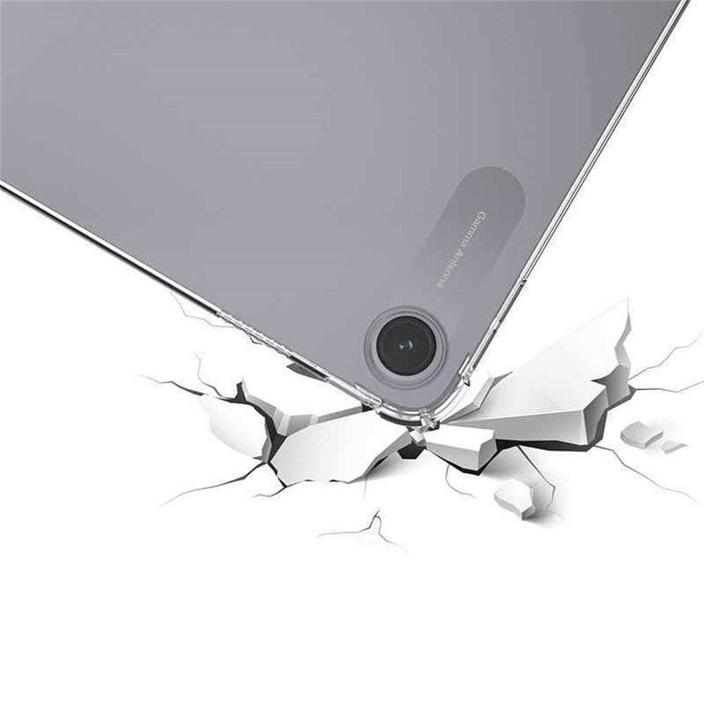 For Xiaomi Redmi Pad 2 9.7  /  Pad 2 SE Case TPU Drop-Resistant Clear Tablet Cover + Tempered Glass Screen Film