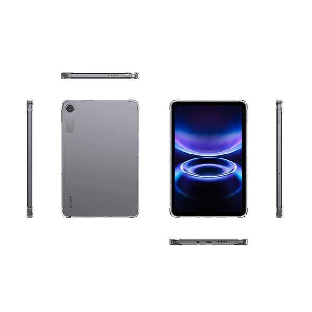For Xiaomi Redmi Pad 2 9.7  /  Pad 2 SE Case TPU Drop-Resistant Clear Tablet Cover + Tempered Glass Screen Film