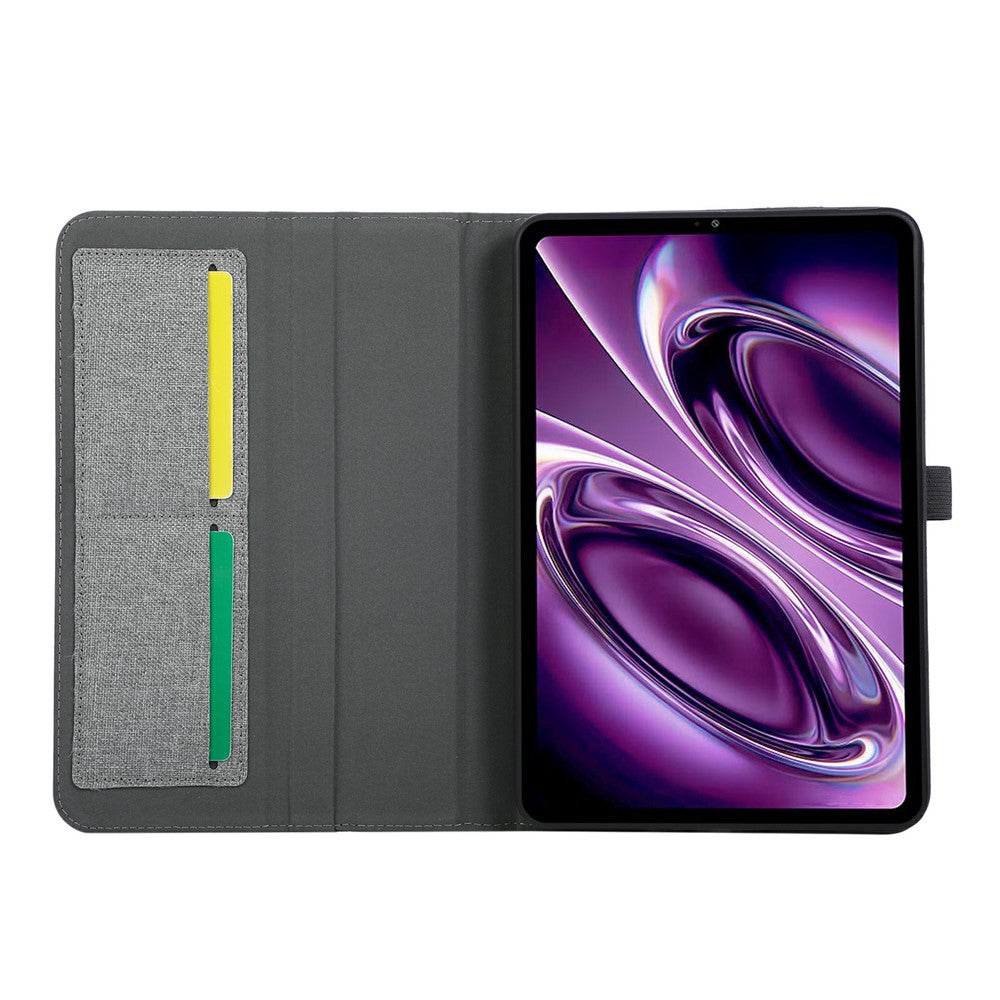 For Xiaomi Redmi Pad 2 9.7 / Pad 2 SE Case with Stand Card Holder Cloth Texture Leather Tablet Cover
