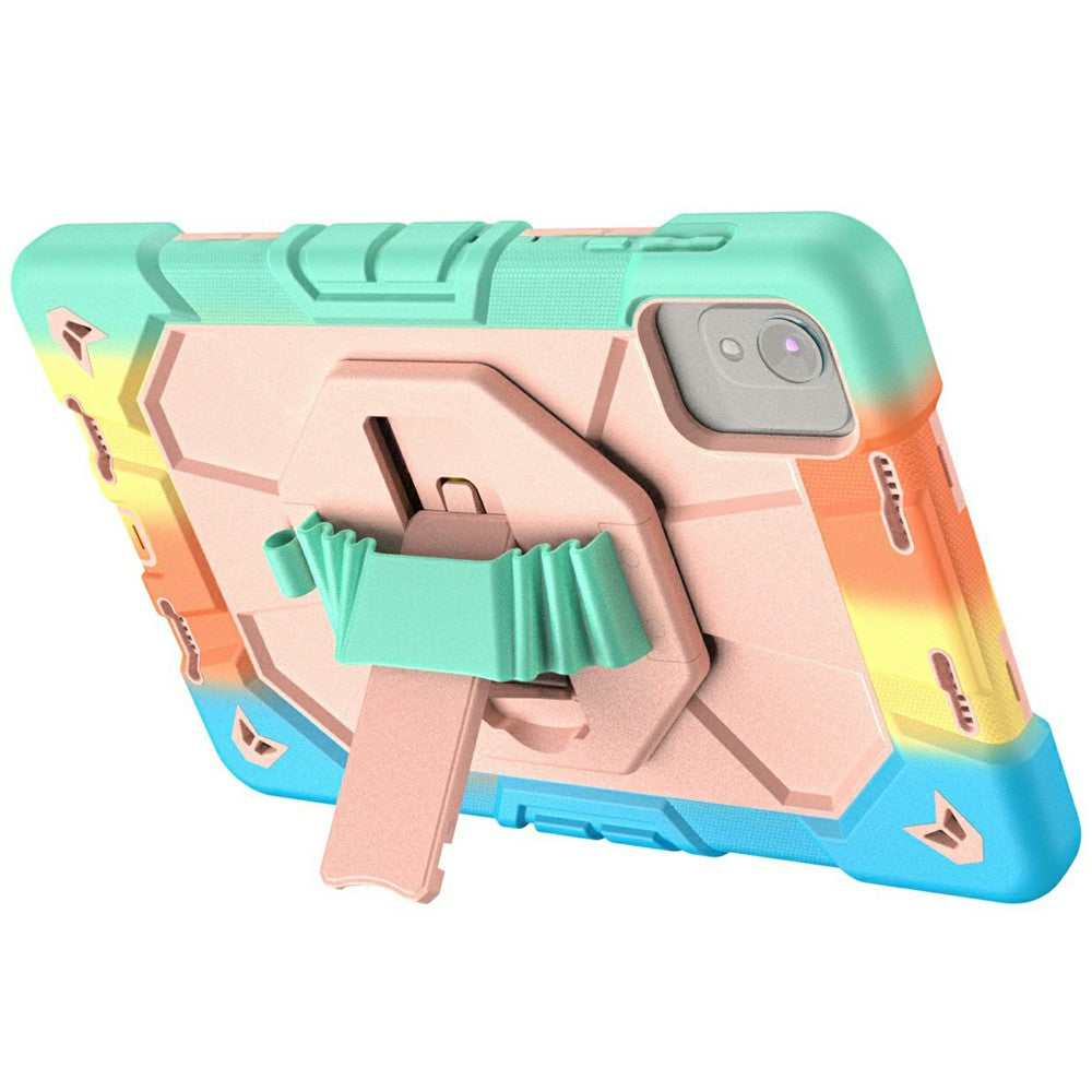 Case For Honor Pad X8 Pro  /  X9 Pro  /  X9a  /  X10 Pro with Kickstand Wrist Strap PC + Silicone Tablet Cover