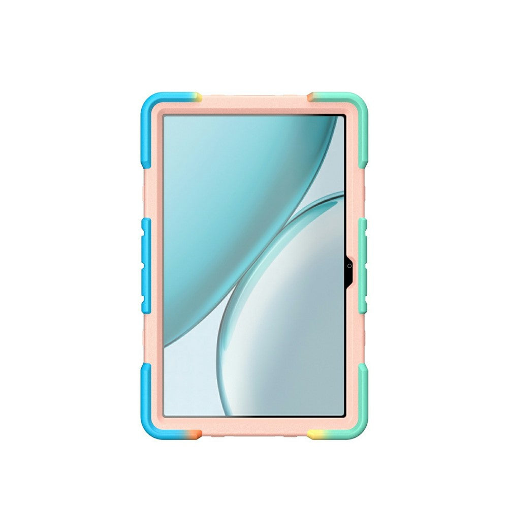 Case For Honor Pad X8 Pro  /  X9 Pro  /  X9a  /  X10 Pro with Kickstand Wrist Strap PC + Silicone Tablet Cover