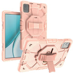 Case For Honor Pad X8 Pro  /  X9 Pro  /  X9a  /  X10 Pro with Kickstand Wrist Strap PC + Silicone Tablet Cover