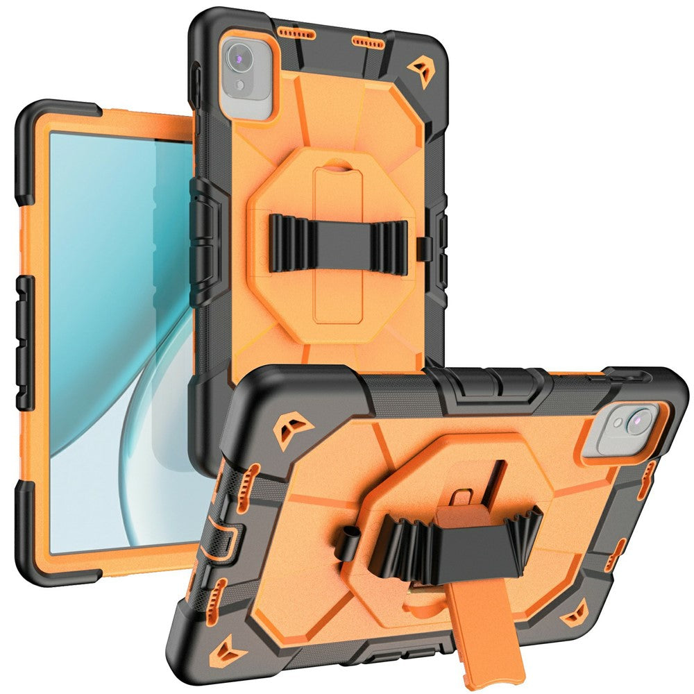 Case For Honor Pad X8 Pro  /  X9 Pro  /  X9a  /  X10 Pro with Kickstand Wrist Strap PC + Silicone Tablet Cover