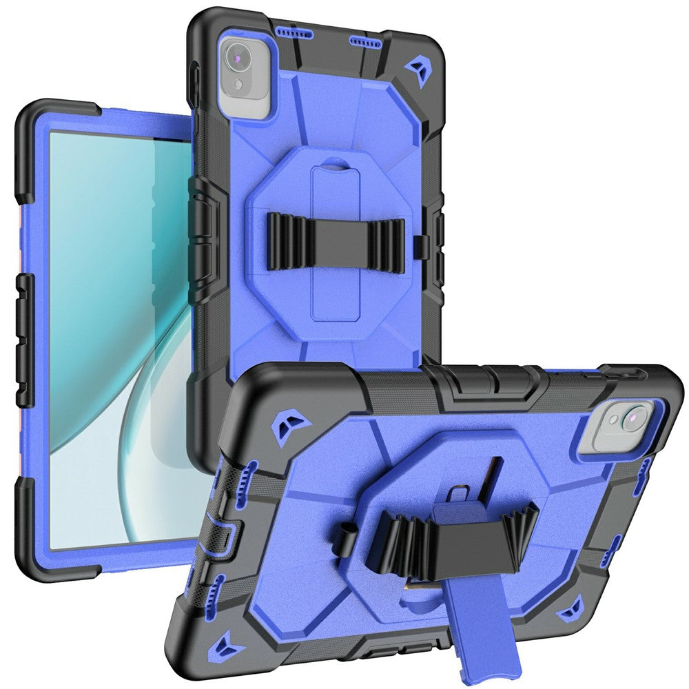 Case For Honor Pad X8 Pro  /  X9 Pro  /  X9a  /  X10 Pro with Kickstand Wrist Strap PC + Silicone Tablet Cover