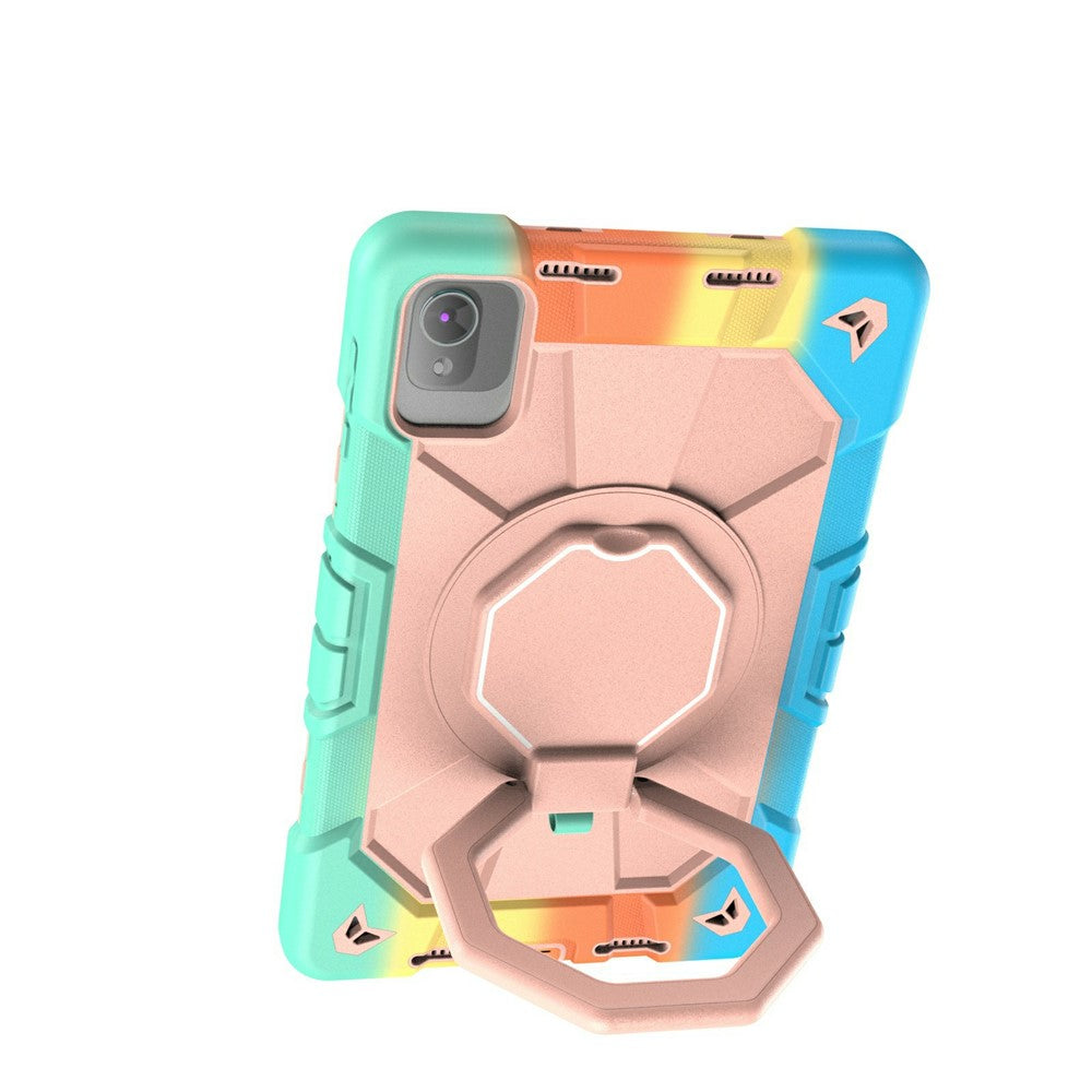 Case For Honor Pad X8 Pro  /  X9 Pro  /  10 Pro  /  X9a with Hand Grip Kickstand PC + Silicone Tablet Cover