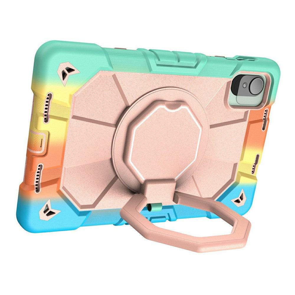 Etui til Honor Pad X8 Pro / X9 Pro / 10 Pro / X9a med håndgreb og støttefod i PC + silikone