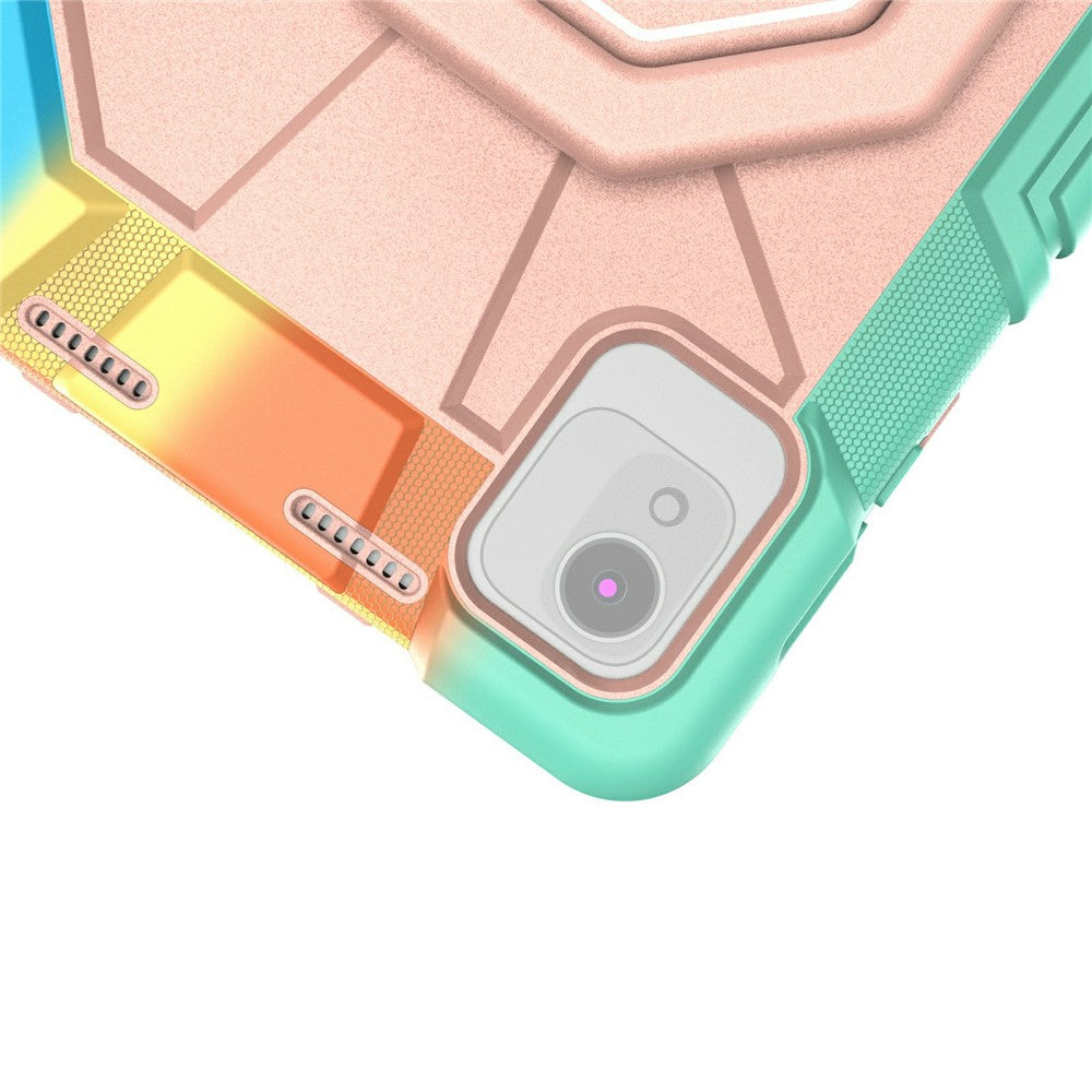 Etui til Honor Pad X8 Pro / X9 Pro / 10 Pro / X9a med håndgreb og støttefod i PC + silikone