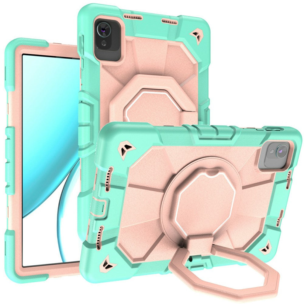 Case For Honor Pad X8 Pro  /  X9 Pro  /  10 Pro  /  X9a with Hand Grip Kickstand PC + Silicone Tablet Cover
