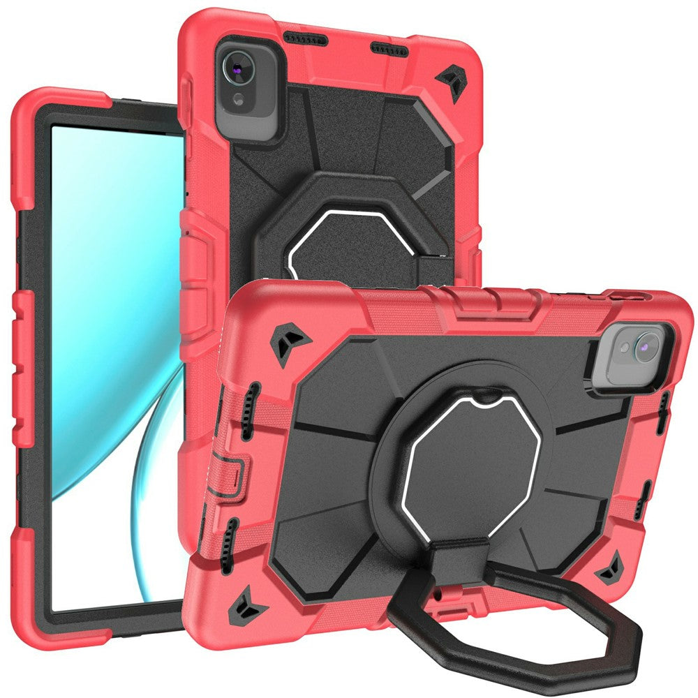 Case For Honor Pad X8 Pro  /  X9 Pro  /  10 Pro  /  X9a with Hand Grip Kickstand PC + Silicone Tablet Cover