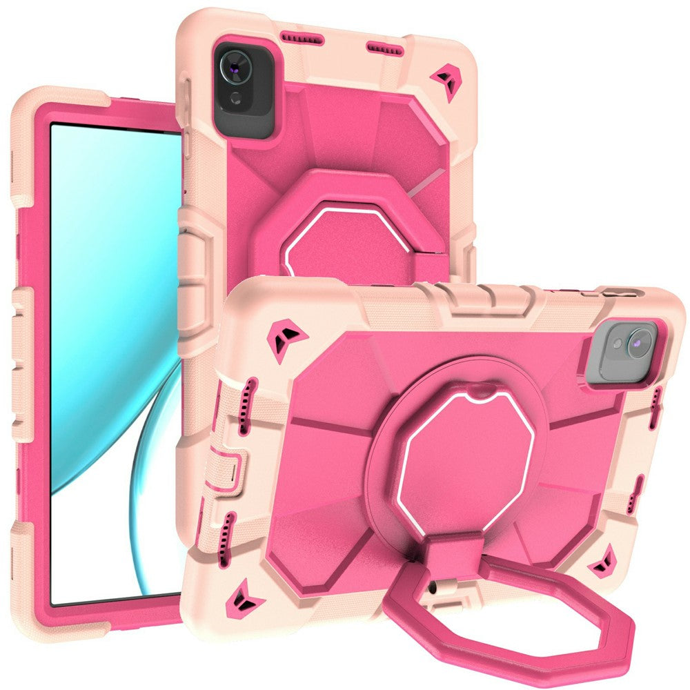 Etui til Honor Pad X8 Pro / X9 Pro / 10 Pro / X9a med håndgreb og støttefod i PC + silikone