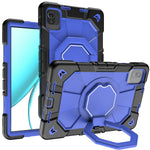 Etui til Honor Pad X8 Pro / X9 Pro / 10 Pro / X9a med håndgreb og støttefod i PC + silikone