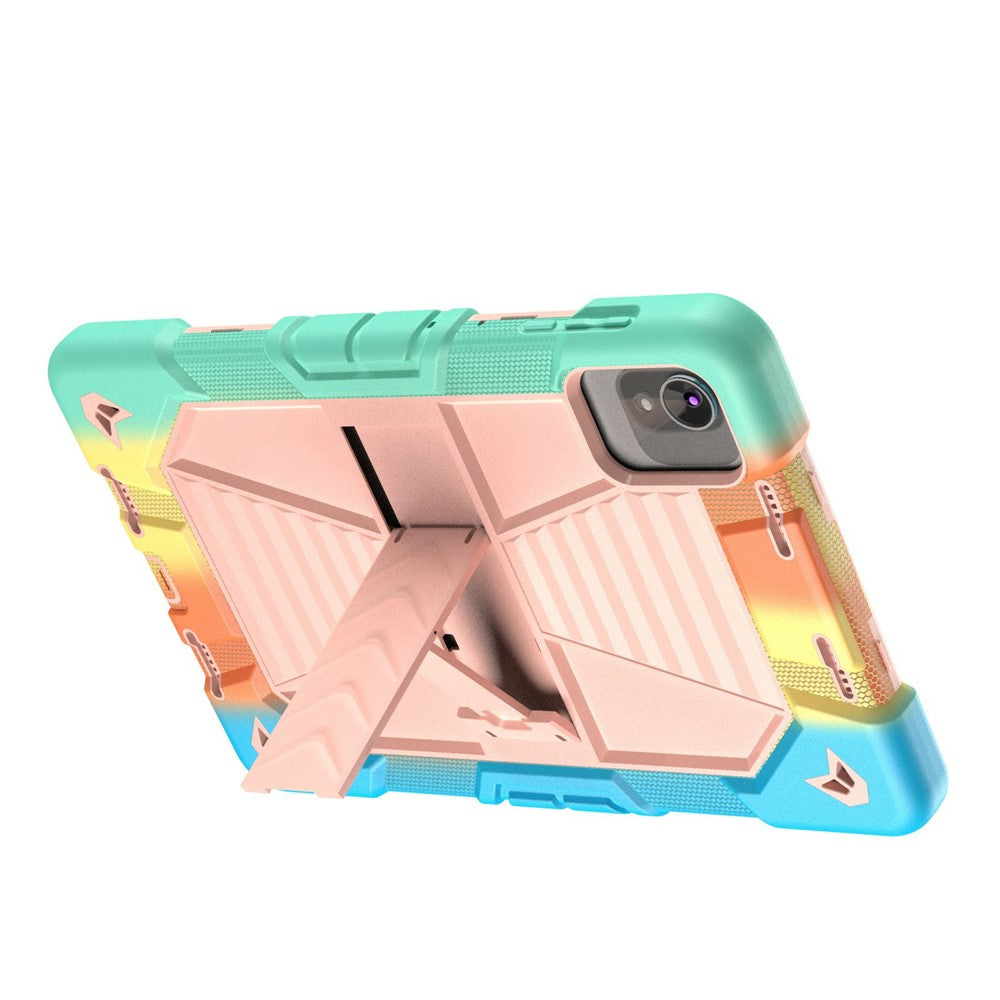 Tabletcover til Honor Pad X8 Pro / 9 Pro / X9a / 10 Pro med støttefod PC + silikone stødsikkert beskyttelsescover