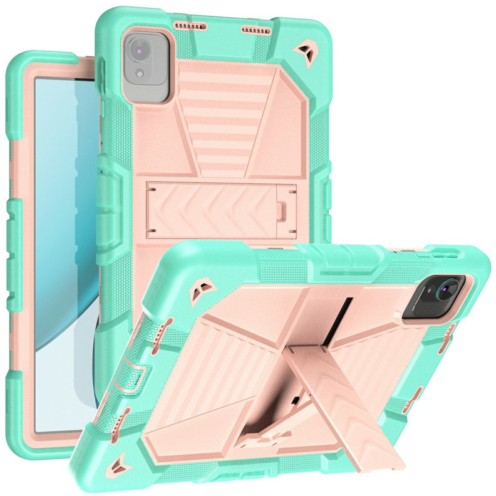 Tabletcover til Honor Pad X8 Pro / 9 Pro / X9a / 10 Pro med støttefod PC + silikone stødsikkert beskyttelsescover