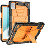 Tabletcover til Honor Pad X8 Pro / 9 Pro / X9a / 10 Pro med støttefod PC + silikone stødsikkert beskyttelsescover