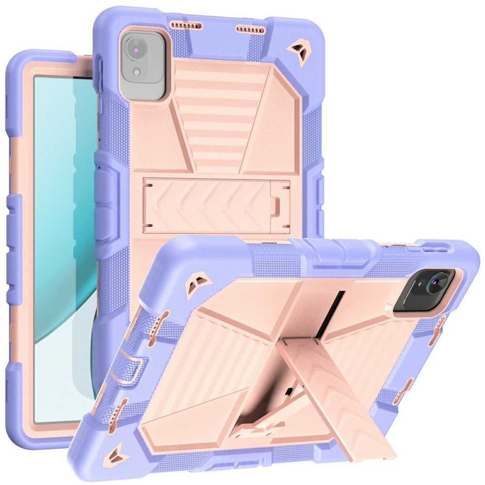 Tabletcover til Honor Pad X8 Pro / 9 Pro / X9a / 10 Pro med støttefod PC + silikone stødsikkert beskyttelsescover