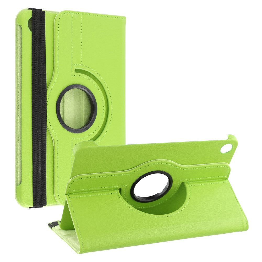 For Xiaomi Redmi Pad 2 9.7 Case Rotating Stand PU Leather + PC Tablet Cover with Elastic Band