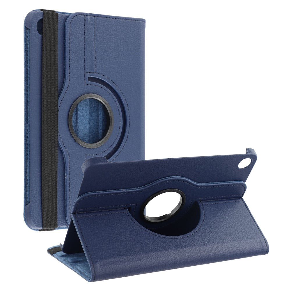 For Xiaomi Redmi Pad 2 9.7 Case Rotating Stand PU Leather + PC Tablet Cover with Elastic Band