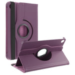 For Xiaomi Redmi Pad 2 9.7 Case Rotating Stand PU Leather + PC Tablet Cover with Elastic Band