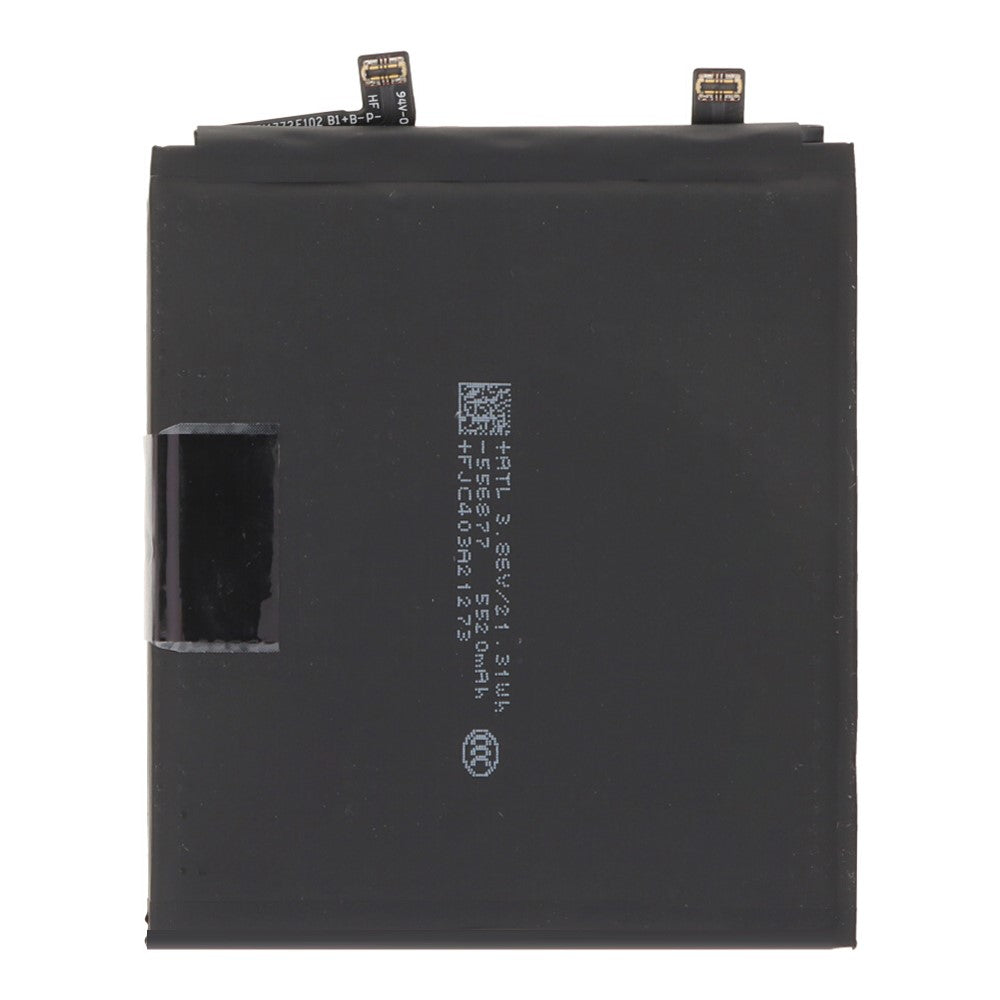 Til Honor Magic6 Pro 5G / Magic6 RSR Porsche Design 5G 3.86V 5500mAh Li-Polymer Batterisamling (Uden Logo) (Kode: HB566880EHW)