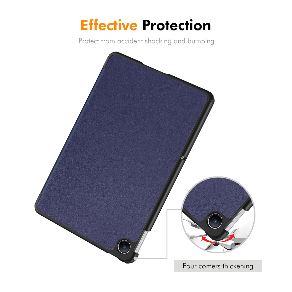 HAT PRINCE for Xiaomi Redmi Pad 2 SE Trifold Stand Cover ENKAY  PU Leather + PC Tablet Case