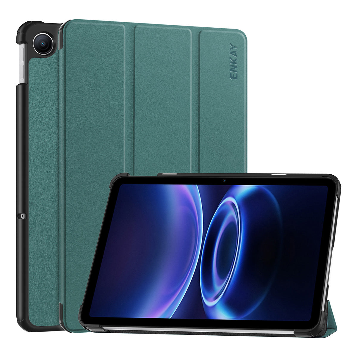HAT PRINCE for Xiaomi Redmi Pad 2 SE Trifold Stand Cover ENKAY  PU Leather + PC Tablet Case