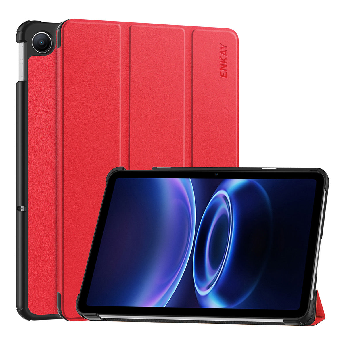 HAT PRINCE for Xiaomi Redmi Pad 2 SE Trifold Stand Cover ENKAY  PU Leather + PC Tablet Case
