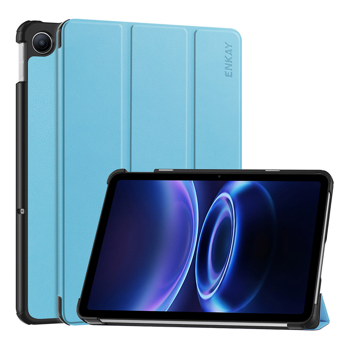 HAT PRINCE for Xiaomi Redmi Pad 2 SE Trifold Stand Cover ENKAY  PU Leather + PC Tablet Case