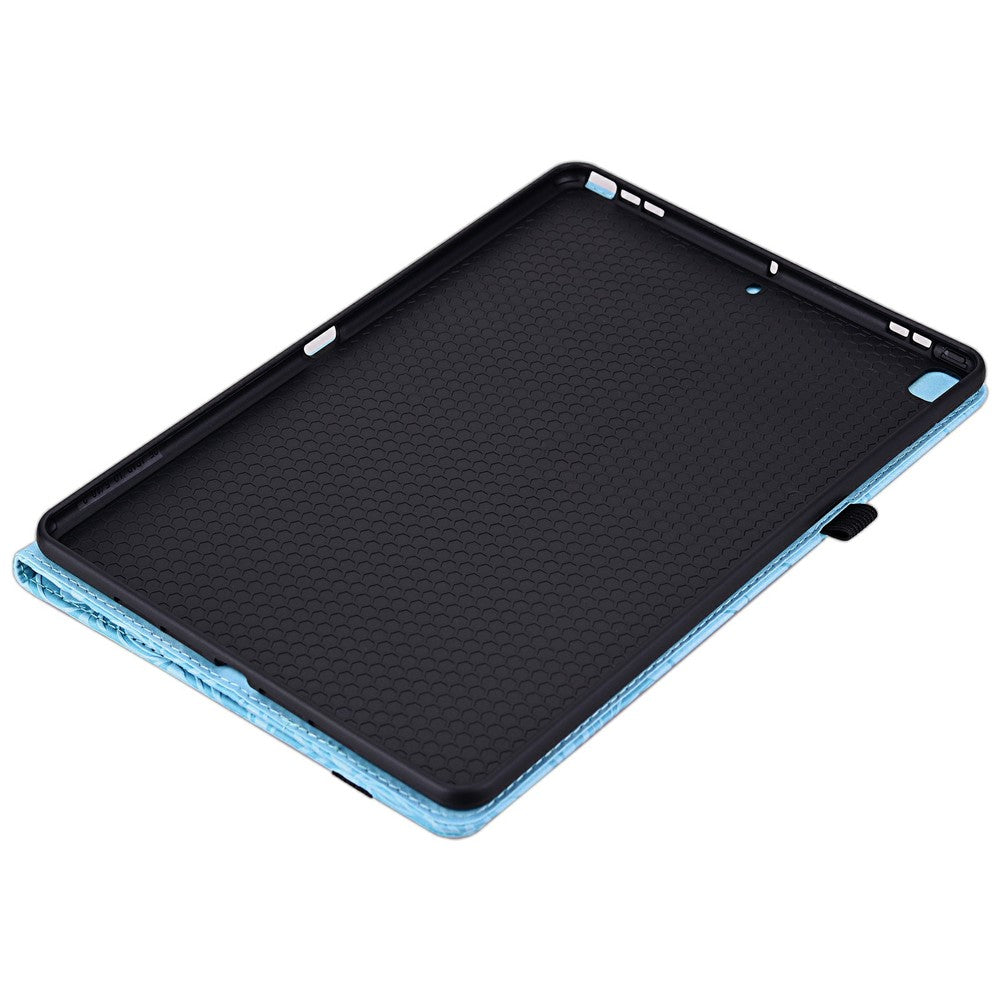 For Samsung Galaxy Tab S10 FE+ Case Floral Pattern Folio PU Leather Tablet Cover with Card Slots