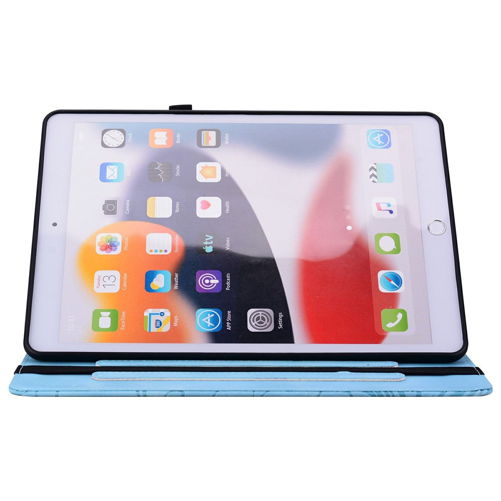 For Lenovo Tab M11 / Xiaoxin Pad 11 2024 Case Floral Pattern Folio PU Leather Tablet Cover with Card Slots