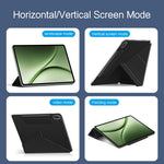 For OnePlus Pad 3 Pro Y-type Stand Cover Anti-scratch Magnetic PU Leather Tablet Case