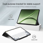For OnePlus Pad 3 Pro Y-type Stand Cover Anti-scratch Magnetic PU Leather Tablet Case