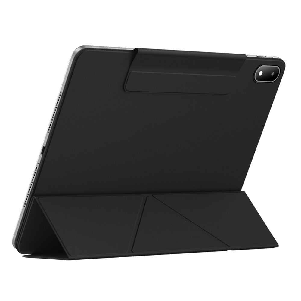 For OnePlus Pad 3 Pro Y-type Stand Cover Anti-scratch Magnetic PU Leather Tablet Case
