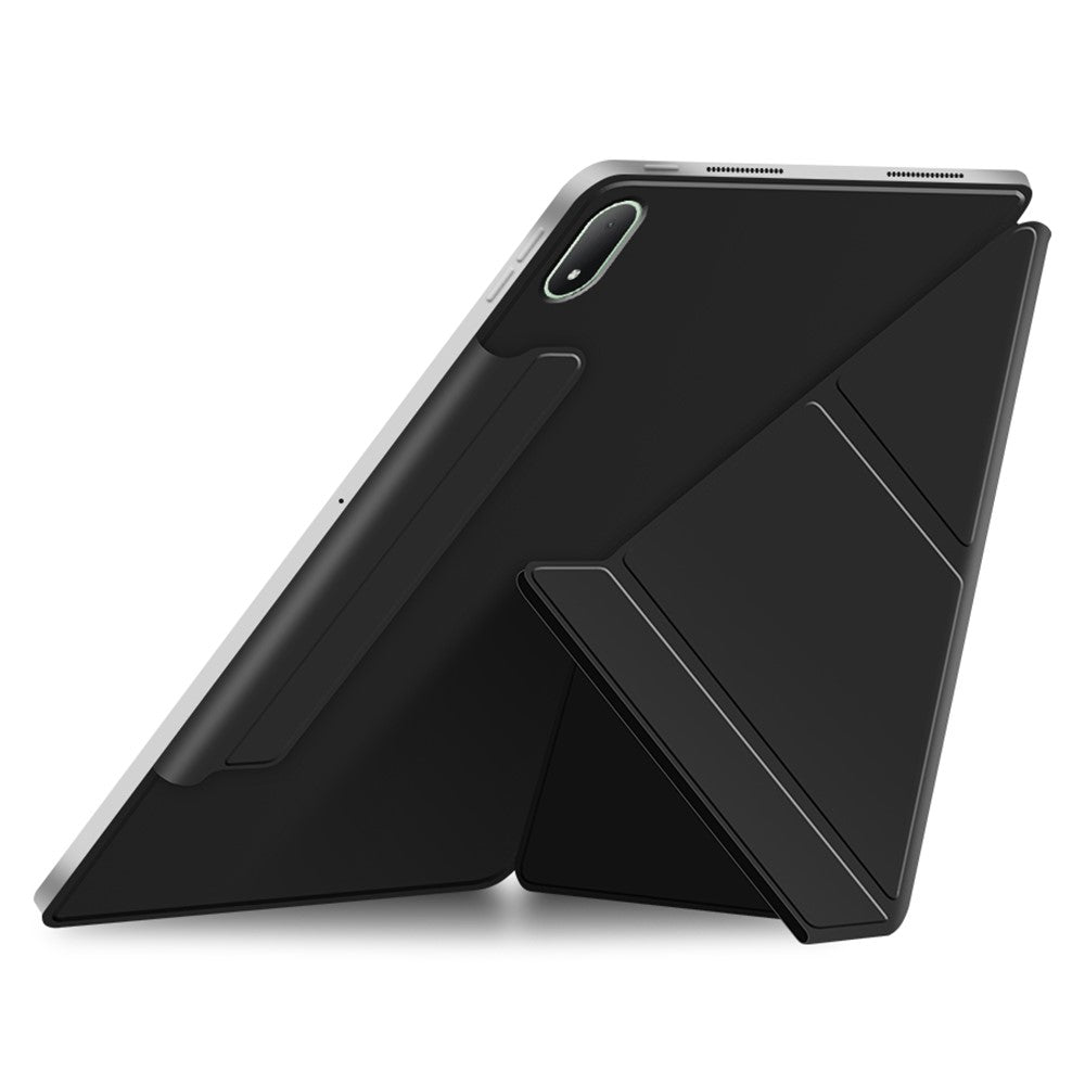 For OnePlus Pad 3 Pro Y-type Stand Cover Anti-scratch Magnetic PU Leather Tablet Case
