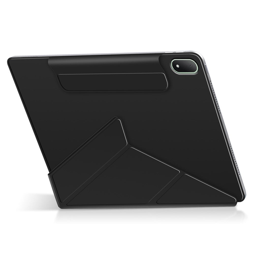 For OnePlus Pad 3 Pro Y-type Stand Cover Anti-scratch Magnetic PU Leather Tablet Case
