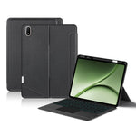 For OnePlus Pad 3 Pro Leather Case + Bluetooth-Compatible Keyboard with Backlight Trackpad