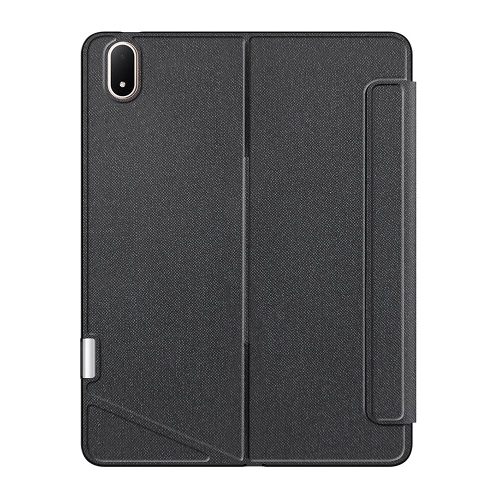 For OnePlus Pad 3 Pro Leather Case + Bluetooth-Compatible Keyboard with Backlight Trackpad