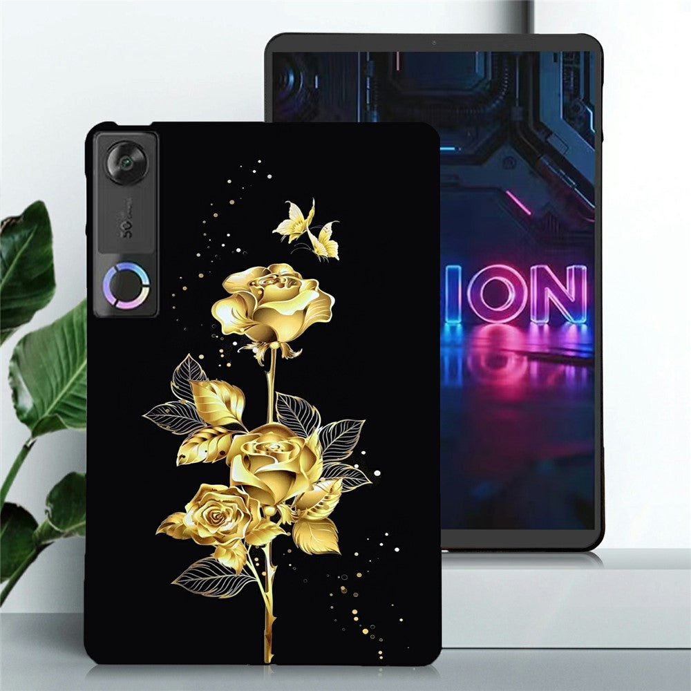 For Lenovo Tab Gen 5 / Legion Y700 (Gen 5) TPU Case Pattern Printing Slim Tablet Protective Cover