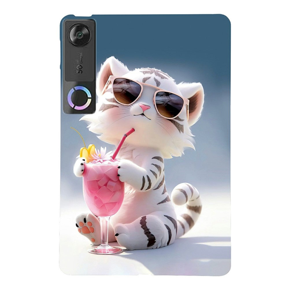 For Lenovo Tab Gen 5 / Legion Y700 (Gen 5) Case Pattern Printing Slim Soft TPU Tablet Cover