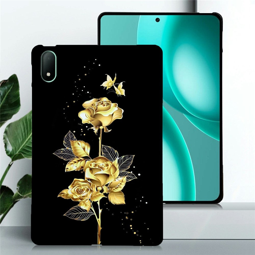 For Oppo Pad Mini TPU Case Pattern Printing Slim Tablet Protective Cover