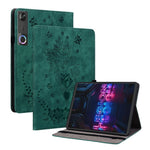 For Lenovo Tab Gen 5 / Legion Y700 (Gen 5) Case Card Holder Anti-Scratch Leather Cover Rose Flower Imprint