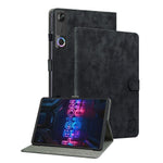 For Lenovo Tab Gen 5 / Legion Y700 (Gen 5) Case Tiger Imprint Anti-Scratch PU Leather Tablet Cover