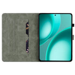 Oppo Pad Mini-skal Tiger Imprint reptåligt PU-läder surfplatta