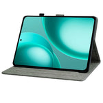 Oppo Pad Mini-skal Tiger Imprint reptåligt PU-läder surfplatta