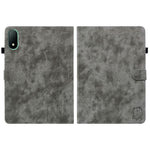 Oppo Pad Mini-skal Tiger Imprint reptåligt PU-läder surfplatta