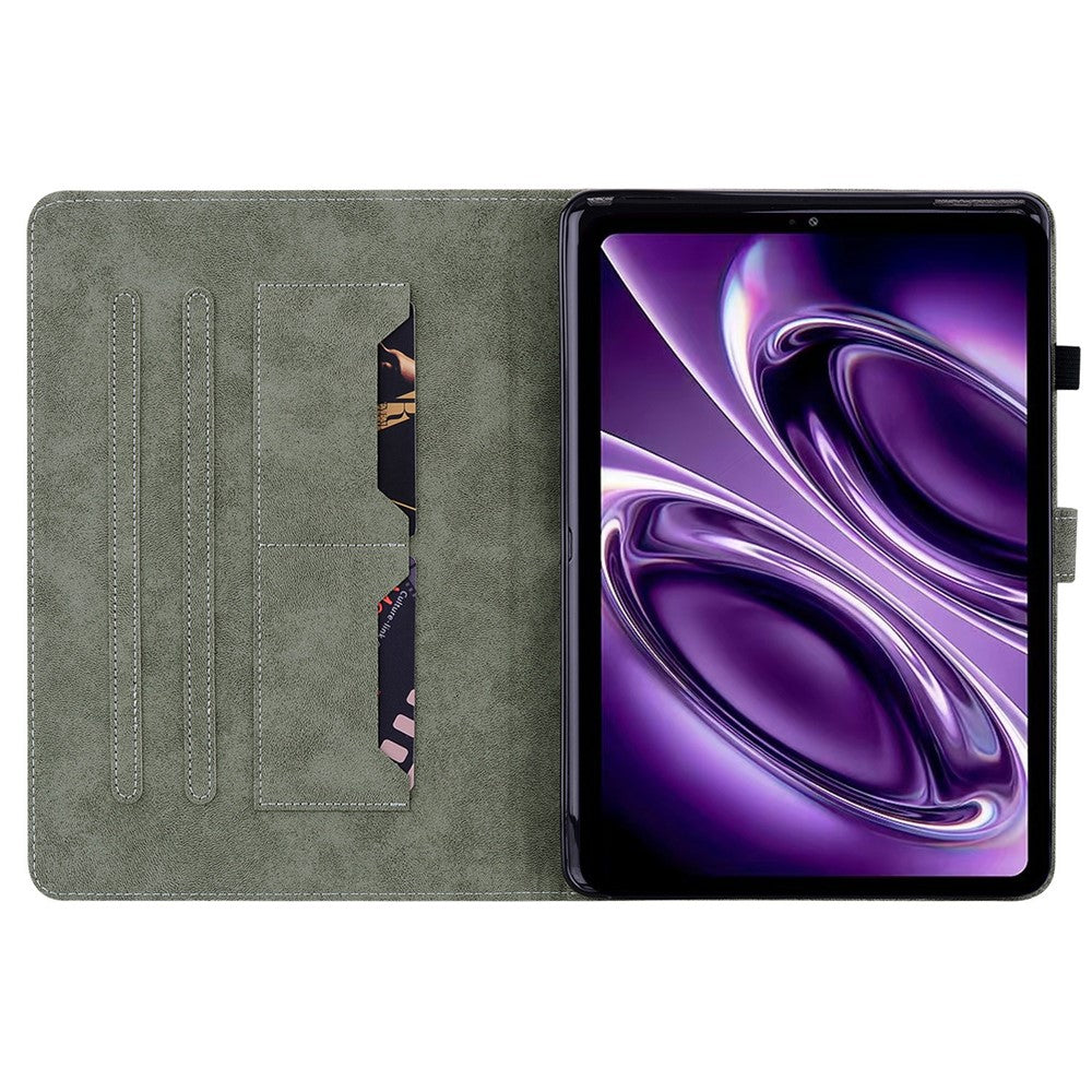 For Xiaomi Redmi K Pad 2 Case Tiger Imprint Anti-Scratch PU Leather Tablet Cover