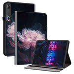 For Lenovo Tab Gen 5 / Legion Y700 (Gen 5) Leather Case Pattern Printed Stand Tablet Cover with Card Slots