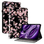 For Xiaomi Redmi K Pad 2 Leather Case Pattern Printed Stand Tablet Cover with Card Slots