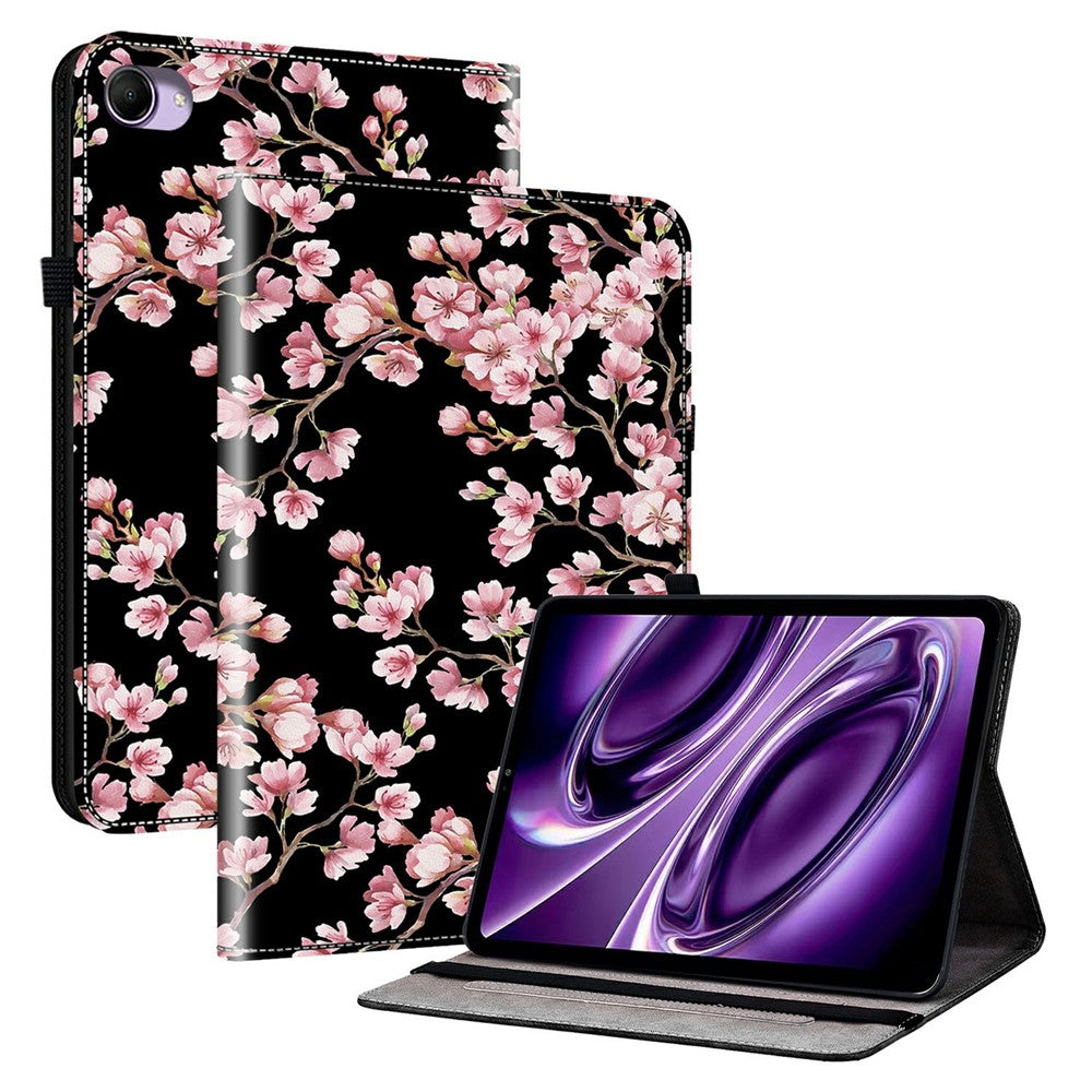 For Xiaomi Redmi K Pad 2 Leather Case Pattern Printed Stand Tablet Cover with Card Slots