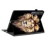 For Lenovo Tab Gen 5 / Legion Y700 (Gen 5) Leather Case Pattern Printed Stand Tablet Cover with Card Slots