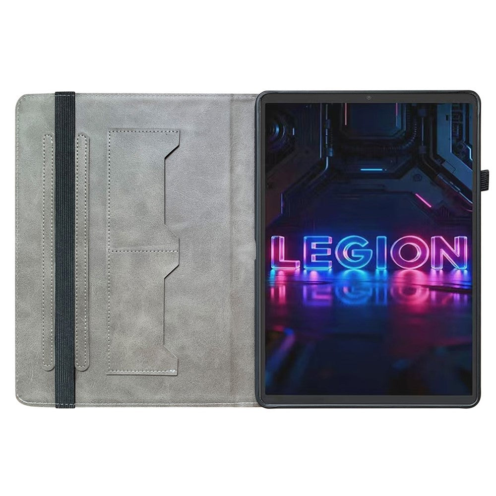 Leather Case For Lenovo Tab Gen 5 / Legion Y700 (Gen 5) Pattern Printed Stand Tablet Cover with Card Slots